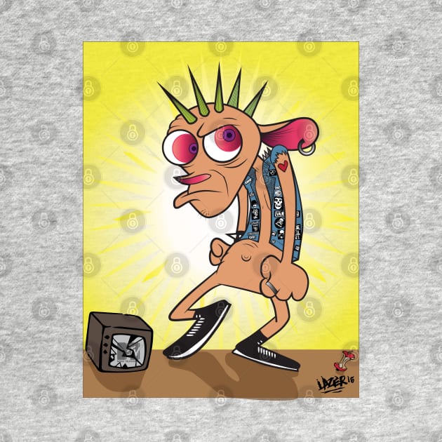 Punk Ren No Stimpy by TheDopestRobot